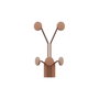 Wallity Giraffe-C Gancho de pared metálico en cobre